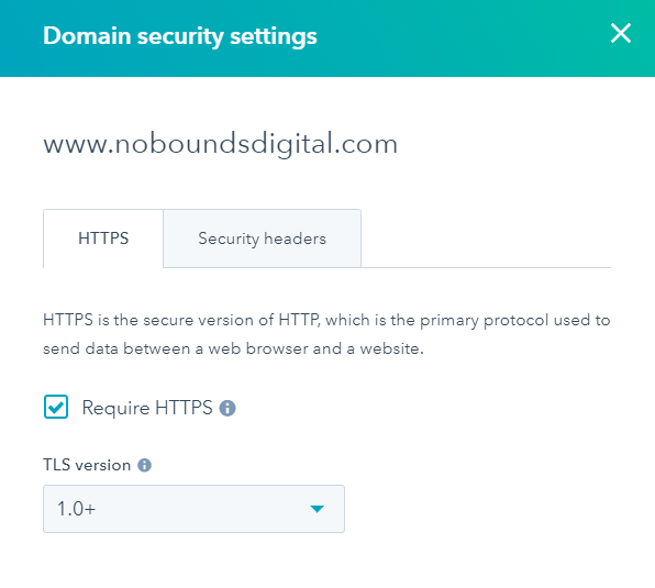 SSL HTTPS in HubSpot